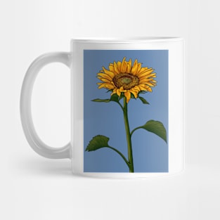 Colorful Sunflower Mug